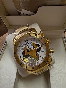 Bvlgari Hybrid Dourado/Branco