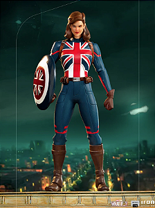 Estátua Capitã Carter - What If...? - Art Scale 1/10 - Iron Studios