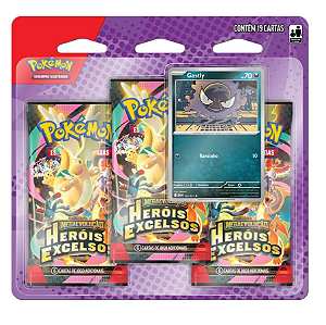 Pokémon Blister Triplo ME.2 Gastly