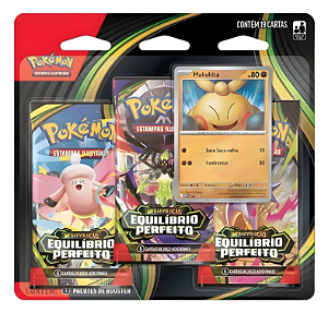 Blister Pokémon Triplo Equilíbrio Perfeito