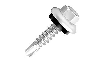 Parafuso de fixação 3/4 para telhas simples