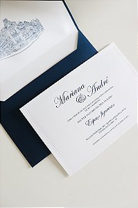 Convite de Casamento Personalizado