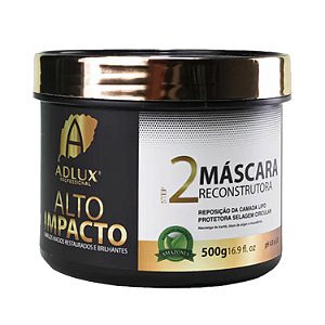 Máscara Alto Impacto Reconstrutora 500g - Adlux