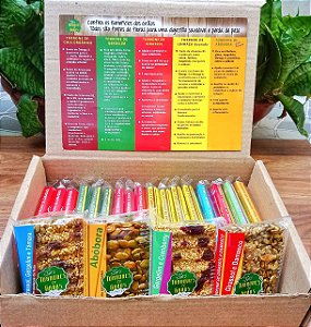 Caixinha Mix Premium - 20 unidades com sabores frutados e grãos nobres
