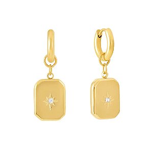 Conjunto Brinco + Colar Demonstrativo A Forma da Beleza