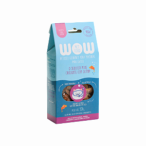 WOW - peixe desidratado com catnip gato