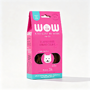 PETISCO DESIDRATADO NATURAL PREMIUM WOW - Sabor Suíno Para Cão