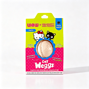 PETISCOS WEGGS HELLO KITTY WOW - De Pato Para Gato