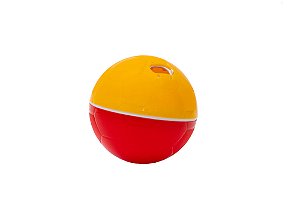 BRINQUEDO E COMEDOURO CRAZY BALL - De 9 cm Para Cães