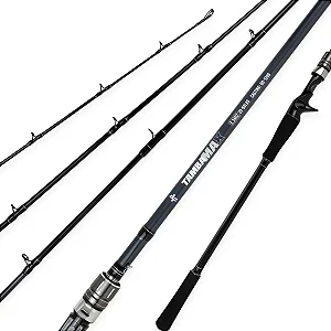 VARA ALBATROZ TAMBA MAX 2,40M CARBONO P/CARRETILHA 2 PARTES