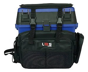 CAIXA Box Rígido Bolsa Mochila C/ Alça para pesca Lumis AZUL