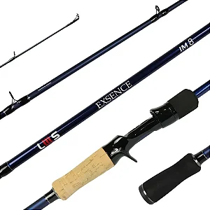 VARA LUMIS EXSENCE 2,40M 50LBS CARBONO 2 PARTES P/CARRETILHA