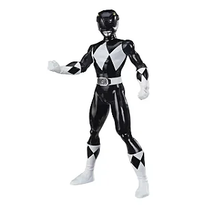Boneco Ranger Preto Power Rangers - Mighty Morphin Hasbro E7898