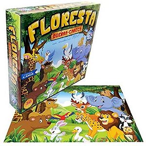 Quebra Cabeça Floresta 30 Peças Pais e Filhos 7690