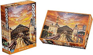 Quebra-cabeça 2000 peças Estação da Luz Grow