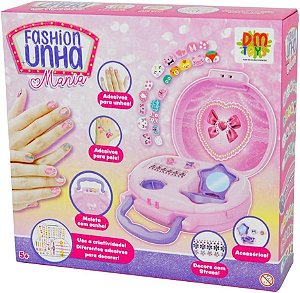 Maleta Fashion Unha Mania 14 Adesivos