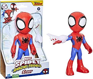 Boneco Homem Aranha articulado com 22,5 cm - Spidey Amazing Hasbro F3986