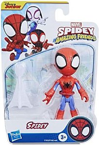 Boneco Homem-Aranha - Spidey and His Amazing Friends - Figura Articulada com 10 cm