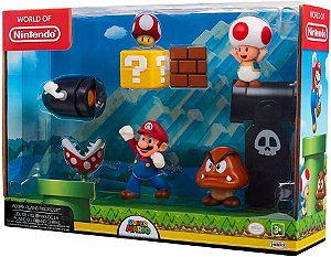 Super Mario Diorama Acorn Plains Candide 3012