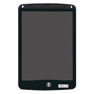 Quadro Mágico LCD Moldura Preta Tela 30 Cm - Dm Toys Dmgo6386