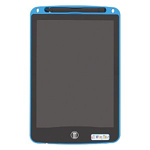 Quadro Mágico LCD tela 21 cm - Azul - Dm Toys DMGO6385
