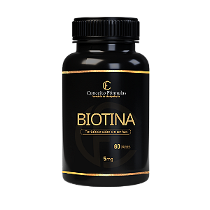 Biotina 5mg - 60 doses