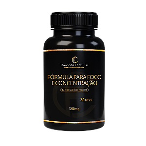 Fórmula para Foco e Concentração 1210mg - 30 doses