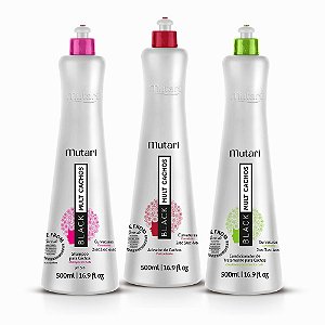 Kit Nutrição Black Mult Cachos