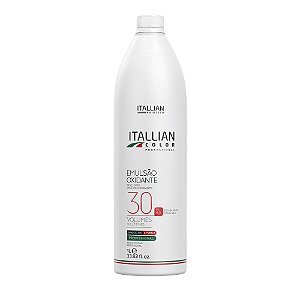 EMULSÃO OXIDANTE ESTABILIZADA ITALLIAN OXI 30 VOLUMES 1L