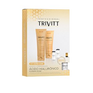 KIT HOME CARE TRIVITT COM ÁCIDO HIALURÔNICO