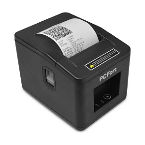 Impressora De Cupom Pcfort E200m V2 Usb E Ethernet Preto