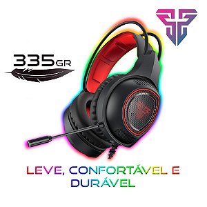 Headset Gamer Sniper 7.1 USB Iluminação RGB Fantech HG16