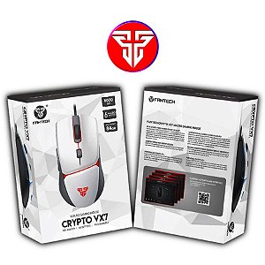 Mouse Gamer Jogo Macro Crypto VX7 Space Fantech 8000DPI