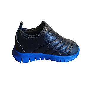 Tênis Guimi Sem Cadarço Preto/Azul