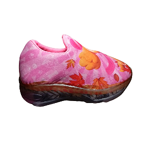 Tênis Kids Patrulha Canina Rosa Com Luz