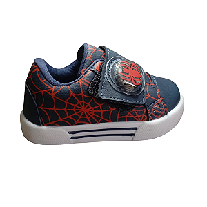 Tênis Encanto de Criança Spiderman Marinho/Vermelho