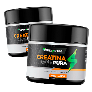 Combo: 2 Creatinas Monohidratada Pura 300g (600g Total)