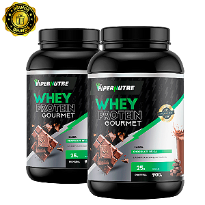 Combo: 2x Whey Protein Gourmet 900g