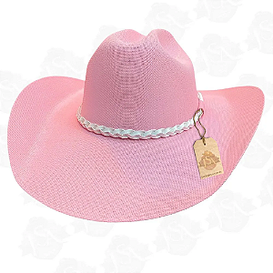 Chapéu Country Dallas Lona Rosa