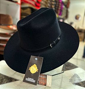 Chapéu Country Lord Aba Reta com Cinta
