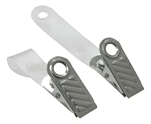 Clips com Alça Leitosa - 100 unidades