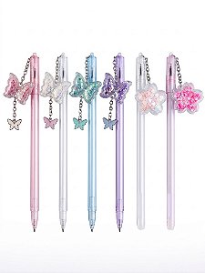 Caneta Gel com Pingente