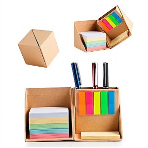Bloco Post-it em Formato de Cubo