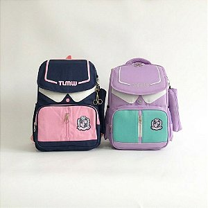 Mochila Escolar Com Estojo