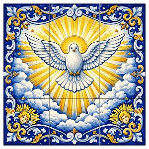 AZULEJO LUZ DIVINA KIT 9 PEÇAS