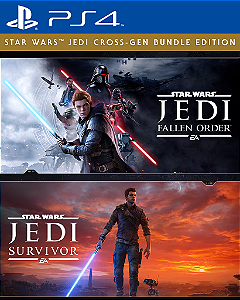 Star Wars Jedi Fallen Order e Jedi Survivor PS4 Mídia Digital