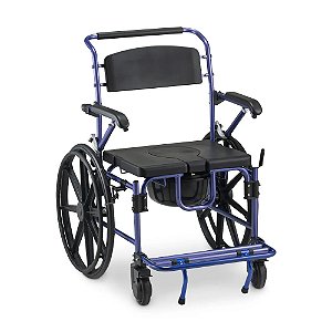 Cadeira de Banho D70 Até 200 Kg Em Alumínio - Dellamed