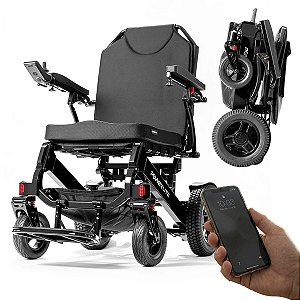 Cadeira de Rodas Motorizada HD D39 Para Obeso Até 300Kg - Power Lite
