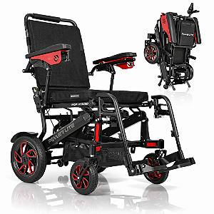 Cadeira de Rodas Motorizada New Pop Hybrid Até 120Kg D23 - Power Lite