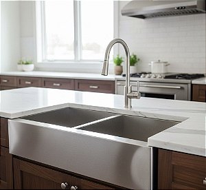 Pia em Aço Inox